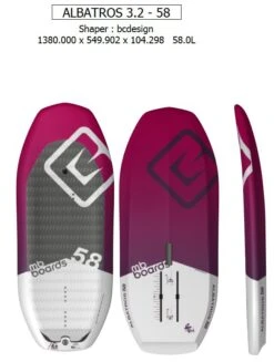 MB Boards Wing Foil Board Albatros 3.2 - Balz Müller Inklusive Boardbag- 78 -Surfausrüstungs Geschäft 120albatros203.22058