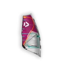 Duotone Windsurf Segel SUPER HERO - Sail 2021 - 4.2 Off.White-Turquoise -Surfausrüstungs Geschäft 14210 1200 3