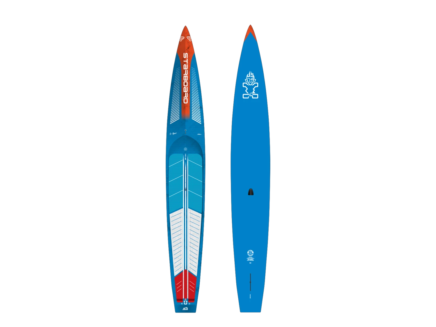Starboard SUP Gen R Blue Carbon Inklusive Boardbag 2024 - 14.0 X 23