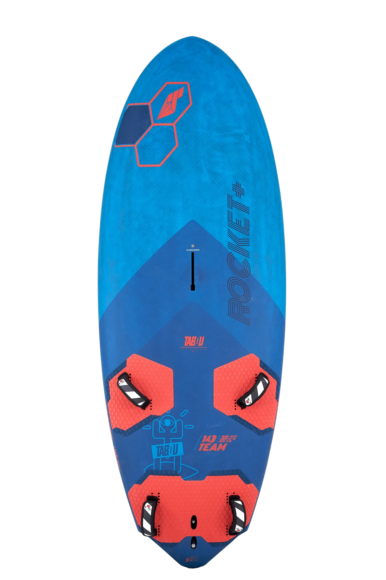 Tabou Windsurf Board Rocket Plus TEAM 2024 - 103 TEAM 3 Tabou Windsurf Board Rocket Plus TEAM 2024 - 103 TEAM