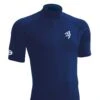 Ascan Shirt Blue 1/2 Kurzarm UV-Schutz Rash Vest - S -Surfausrüstungs Geschäft 21001 lycra20blue blanco