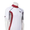 Ascan Shirt White/Red 1/2 Kurzarm UV-Schutz Rash Vest 2.Wahl - S - S -Surfausrüstungs Geschäft 21101