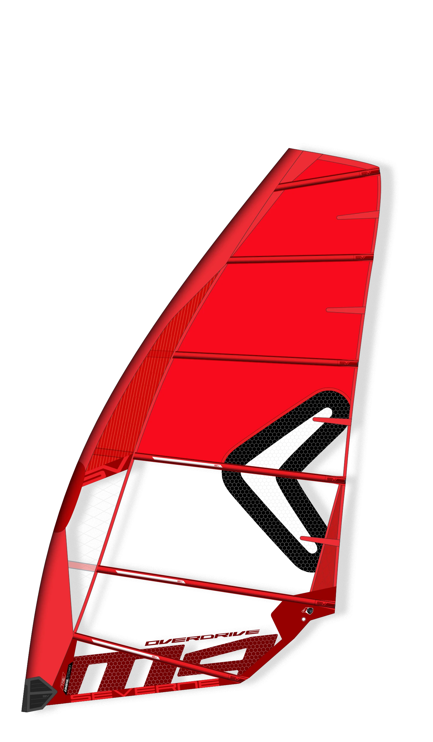 SEVERNE Windsurf Segel OVERDRIVE M4 2023 - 5.5 CC1 4 SEVERNE Windsurf Segel OVERDRIVE M4 2023 - 5.5 CC1 – Bild 2