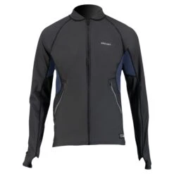 PROLIMIT SUP Kleidung Top Loosefit (PU) Splash Slate/Black - 46/xs -Surfausrüstungs Geschäft 400.14400.020 sup top loosefit pu splash slate black front