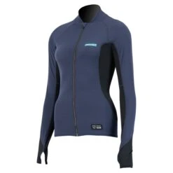 PROLIMIT Wmns SUP TopQD Slate/Black - 34/XS Slate/Black -Surfausrüstungs Geschäft 400.14700.020 wmns sup top qd slate black side