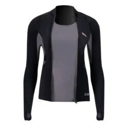 PROLIMIT Wmns SUP Top Convertible Black/Light Grey Damen - 34/XS Black/Light Grey -Surfausrüstungs Geschäft 400.14705.000 4