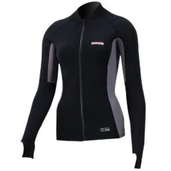 PROLIMIT Wmns SUP Top Convertible Black/Light Grey Damen - 34/XS Black/Light Grey -Surfausrüstungs Geschäft 400.14705.000 wmns sup top convertible black light grey 1