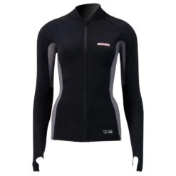 PROLIMIT Wmns SUP Top Convertible Black/Light Grey Damen - 34/XS Black/Light Grey -Surfausrüstungs Geschäft 400.14705.000 wmns sup top convertible black light grey 2