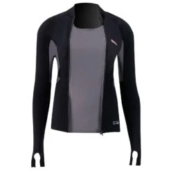 PROLIMIT Wmns SUP Top Convertible Black/Light Grey Damen - 34/XS Black/Light Grey -Surfausrüstungs Geschäft 400.14705.000 wmns sup top convertible black light grey 4