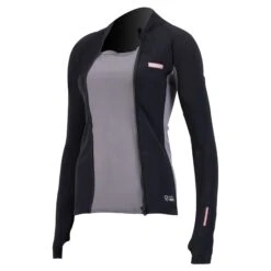 PROLIMIT Wmns SUP Top Convertible Black/Light Grey Damen - 34/XS Black/Light Grey -Surfausrüstungs Geschäft 400.14705.000 wmns sup top convertible black light grey open side
