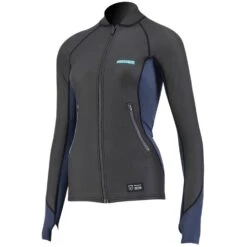 PROLIMIT SUP WMNS TOP LOOSEFIT SPLASH 1.5mm Slate/Black Damen - 34/XS Slate/Black -Surfausrüstungs Geschäft 400.14710.020 sup wmns top loosefit splash 1 5mm slate black 1