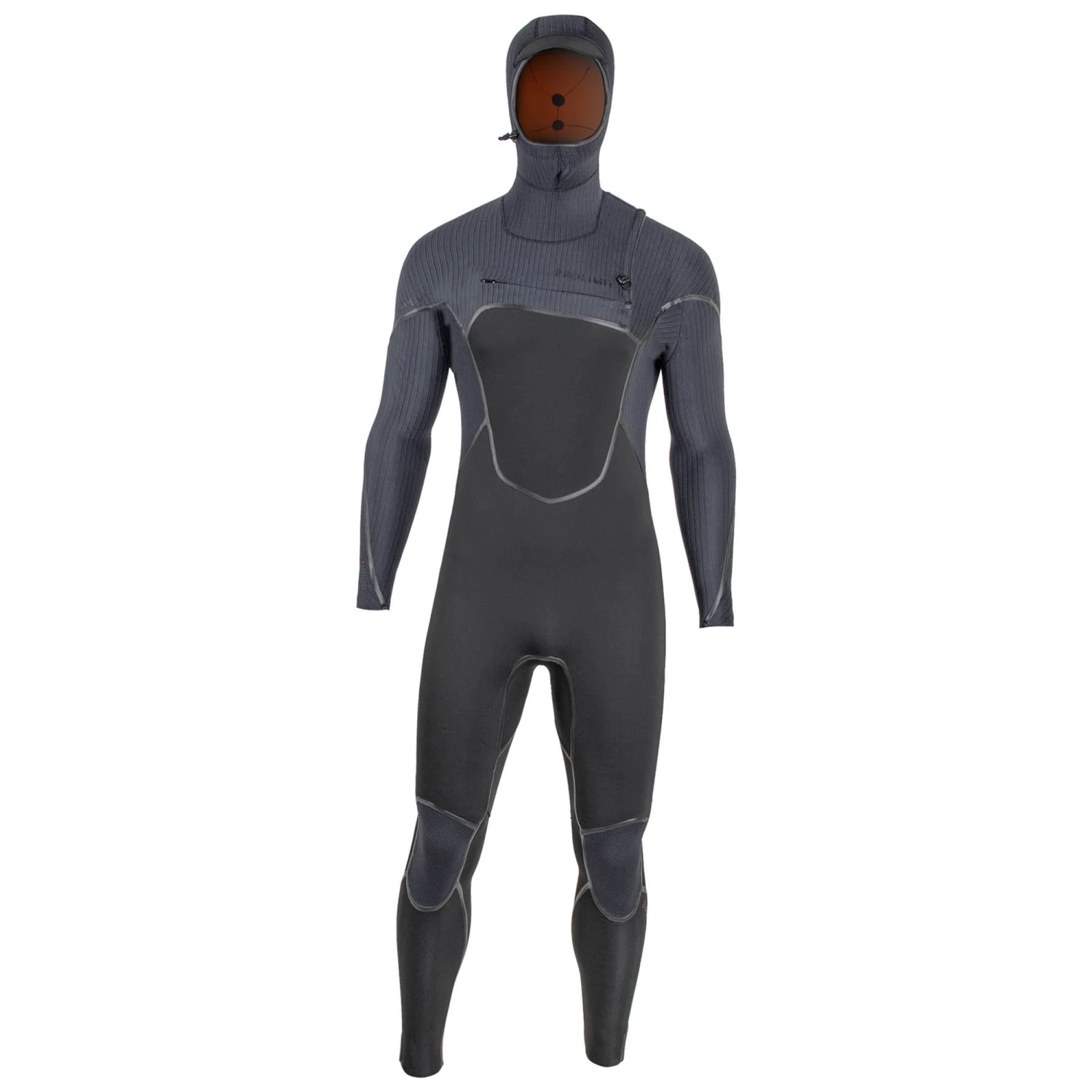 PROLIMIT Neoprenanzug Predator Steamer DownAirflex 6/4 Free_X Hooded FTM Black Herren Langarm 2023 - 50/m Black