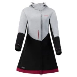 PROLIMIT Pure Girl Racer Jacket Qxygen Grey/Black/Wine - 34/XS -Surfausrüstungs Geschäft 402.05041.080 pure girl racer jacket qxygen grey black wine 2