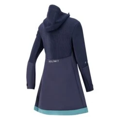 PROLIMIT Pure Girl Racer Jacket Flare Navy/Turquise - 34/XS -Surfausrüstungs Geschäft 402.05041.090 prolimit pure girl racer jacket flare navy turquoise back