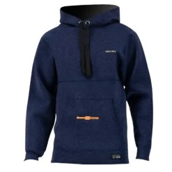 PROLIMIT Neoprene Hoodie Mercury Blue/Orange -L 13 PROLIMIT Neoprene Hoodie Mercury Blue/Orange -L -Surfausrüstungs Geschäft 402.05052.020 prolimit neoprene hoodie mercury blue front