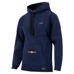 PROLIMIT Neoprene Hoodie Mercury Blue/Orange -L 15 PROLIMIT Neoprene Hoodie Mercury Blue/Orange -L -Surfausrüstungs Geschäft 402.05052.020 prolimit neoprene hoodie mercury blue side
