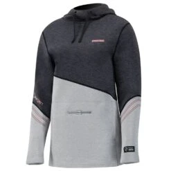 PROLIMIT Neopren Hoodie Womens Oxygen BLAC/GREY - 34/XS BLAC/GREY -Surfausrüstungs Geschäft 402.05055.000 womens hoodie oxygen blac grey 1