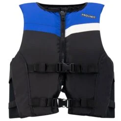 PROLIMIT Auftriebsweste Freeride Waist Black/Blue 2023 - XS -Surfausrüstungs Geschäft 402.53230.030 floating vest freeride waist black blue 1