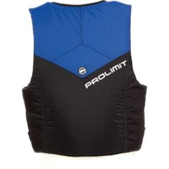 PROLIMIT Auftriebsweste Freeride Waist Black/Blue 2023 - XS -Surfausrüstungs Geschäft 402.53230.030 floating vest waist freeride black blue back 32144