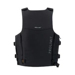 PROLIMIT Auftriebsweste Freeride Waist Side Zip Black 2023 - XS -Surfausrüstungs Geschäft 402.53250.000 pl floating vest freeride waist side zip black back