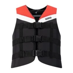 PROLIMIT Auftriebsweste Nylon 3-Buckle Black/Red 2023 - XXS 11 PROLIMIT Auftriebsweste Nylon 3-Buckle Black/Red 2023 - XXS -Surfausrüstungs Geschäft 402.53260.020 pl vest nylon 3 buckle black red front