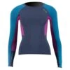 PROLIMIT Rashguard Pure Girl LA Navy/Deep Blue -SNavy/Deep Blue -Surfausrüstungs Geschäft 402.54085.060 rashguard pure girl la navy deep blue front
