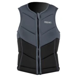 PROLIMIT Prallschutz Weste Slider Vest Fusion Full Padded FZ Black/Grey 2023 - M 6 PROLIMIT Prallschutz Weste Slider Vest Fusion Full Padded FZ Black/Grey 2023 - M -Surfausrüstungs Geschäft 402.63012.040 slider vest fusion full padded fz black grey 2