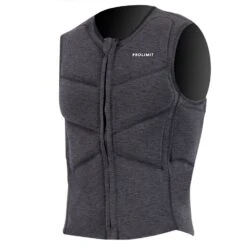 PROLIMIT Vest Mercury Half Padded Frontzip Black -LBlack 14 PROLIMIT Vest Mercury Half Padded Frontzip Black -LBlack -Surfausrüstungs Geschäft 402.63089.010 vest mercury half padded frontzip black 1