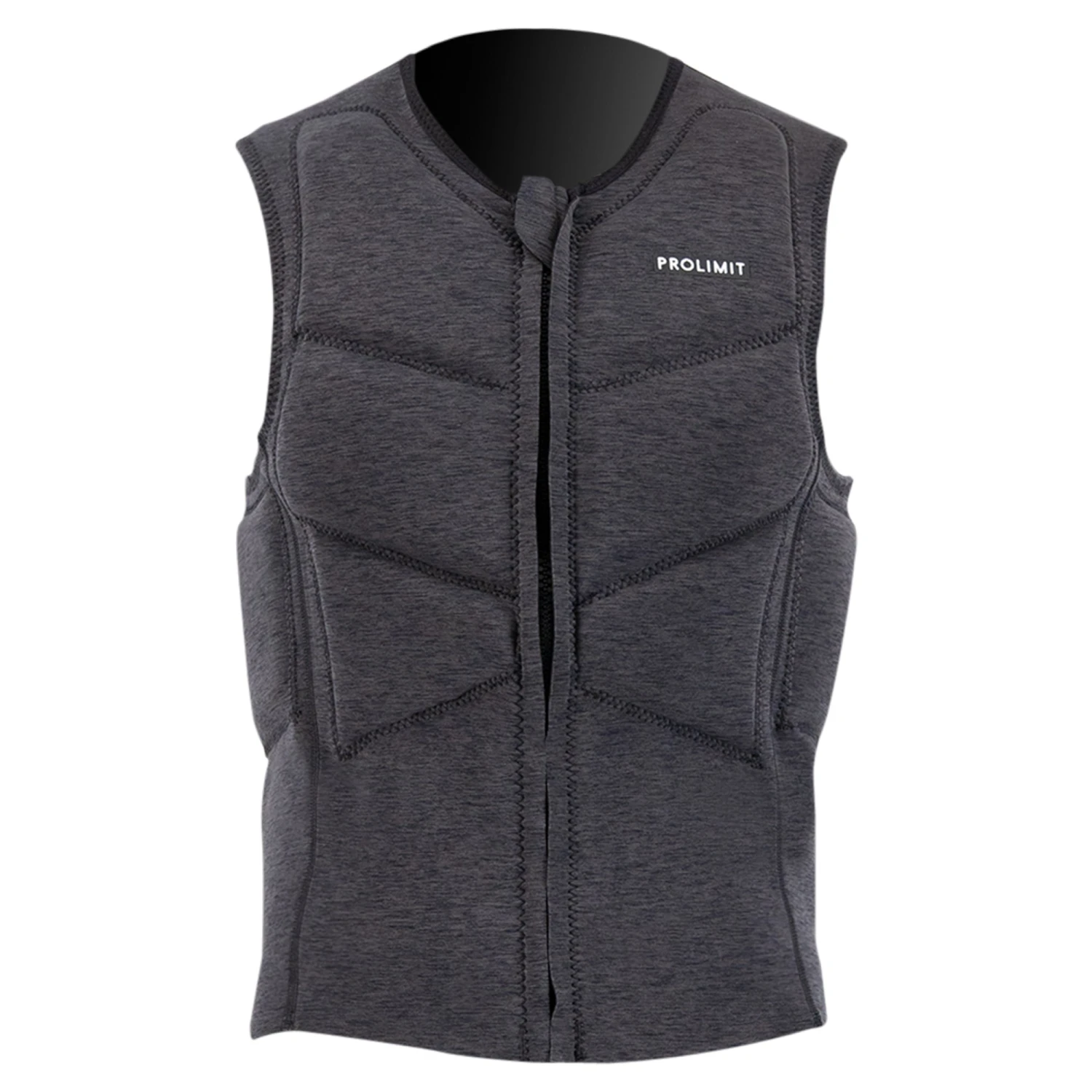 PROLIMIT Vest Mercury Half Padded Frontzip Black -LBlack 4 PROLIMIT Vest Mercury Half Padded Frontzip Black -LBlack – Bild 2