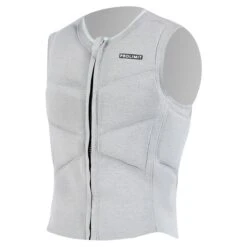 PROLIMIT Vest Mercury Half Padded Frontzip Grey -LGrey -Surfausrüstungs Geschäft 402.63089.030 vest mercury half padded frontzip grey side