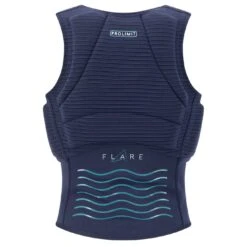PROLIMIT Womens Flare Vest Half Padded Side Zip Navy/Turquise - 34/XS Navy/Turquise -Surfausrüstungs Geschäft 402.63092.020 2