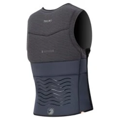 PROLIMIT Vest Predator Half Padded Sidezip Black -SBlack -Surfausrüstungs Geschäft 402.63100.010 vest predator half padded sidezip black back