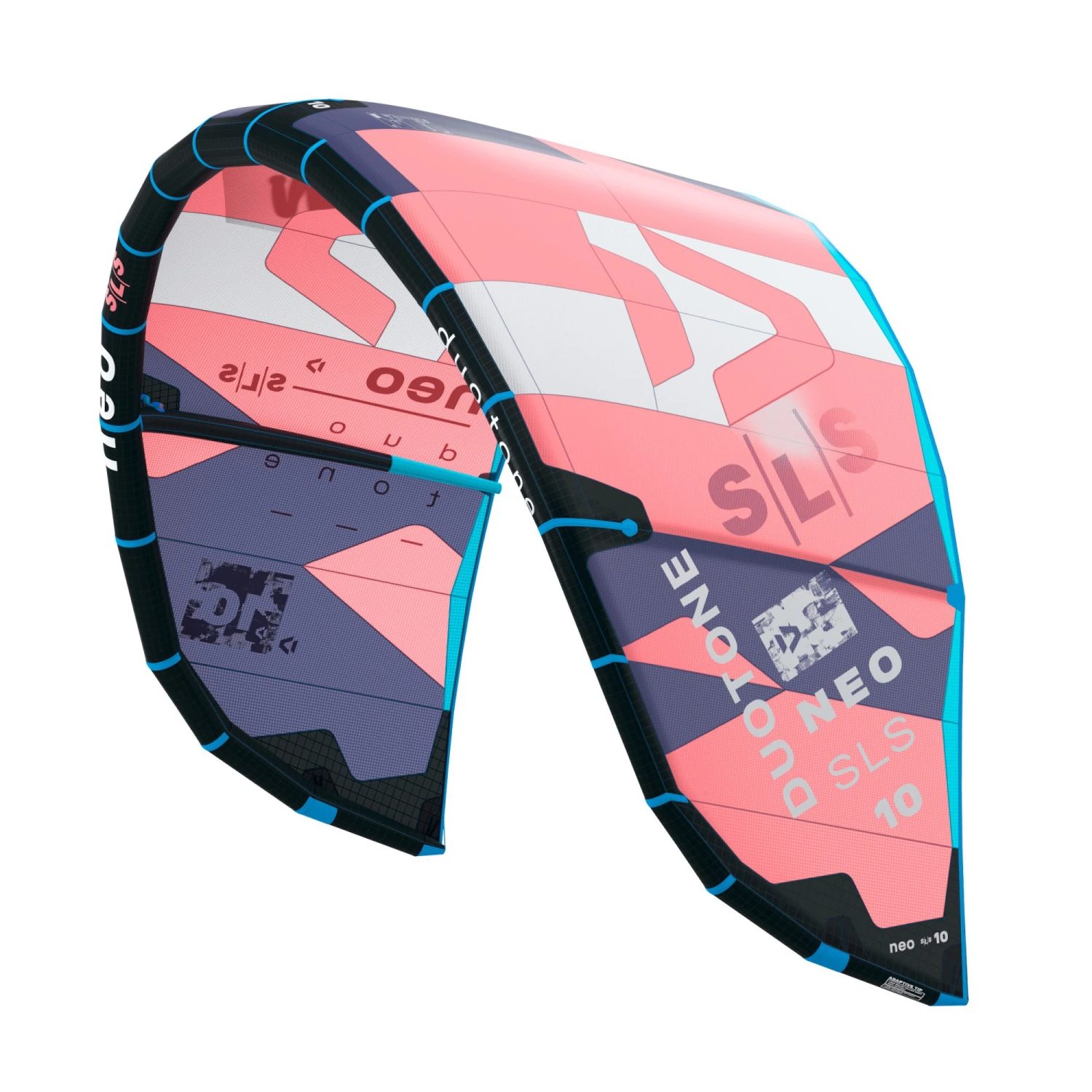 Duotone Kite Neo SLS - Kites 2023 - C03:coral-red/blue 08.0 4 Duotone Kite Neo SLS - Kites 2023 - C03:coral-red/blue 08.0 – Bild 2