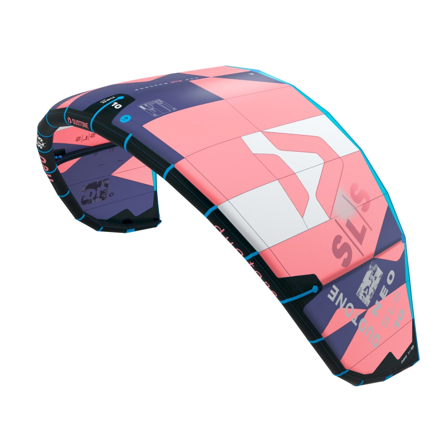 Duotone Kite Neo SLS - Kites 2023 - C03:coral-red/blue 08.0 6 Duotone Kite Neo SLS - Kites 2023 - C03:coral-red/blue 08.0 – Bild 4