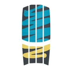 Duotone Kitesurf Traction Pad Team Front - Surfboards 2024 - C54:dark-grey/violet 3mm -Surfausrüstungs Geschäft 44230 8038 3