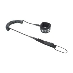 ION Core Leash Coiled - Black 8'