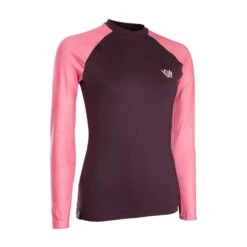 ION Rashguard Women LS - Black 36/S -Surfausrüstungs Geschäft 48203 4273 4