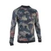 ION Rashguard Maze LS Herren 2022 - 210 Grey-camo 48/S -Surfausrüstungs Geschäft 48222 4230 1