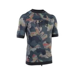 ION Rashguard Maze SS Herren 2022 - 210 Grey-camo 46/XS
