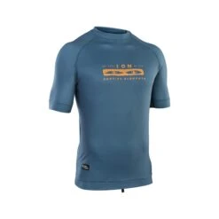 ION Rashguard SS Herren 2023 - 122 Pale-blue 46/XS -Surfausrüstungs Geschäft 48222 4234 3