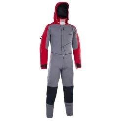 ION Trockenanzug Fuse Drysuit 4/3 Back Zip - Wetsuits 2023 - 48/S 215/501 Grey/red