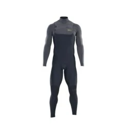 ION Neoprenanzug Seek Amp 4/3 Front Zip Herren Langarm 2023 - 102/LT 900 Black -Surfausrüstungs Geschäft 48232 4467 3