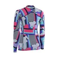 ION Neo Top 2/2 LS Damen 2023 - 34/XS 012 Pink-gradient -Surfausrüstungs Geschäft 48233 4220 11