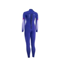 ION Neoprenanzug Element 4/3 Back Zip Damen Langarm 2023 - 34/XS 730 Concord-blue -Surfausrüstungs Geschäft 48233 4516 4