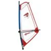 Ascan Pro Rigg Kinder-Jugend-Damen Windsurfsegel Komplett Segel+Mast+Gabel Rot - 1,5 Qm -Surfausrüstungs Geschäft 5920