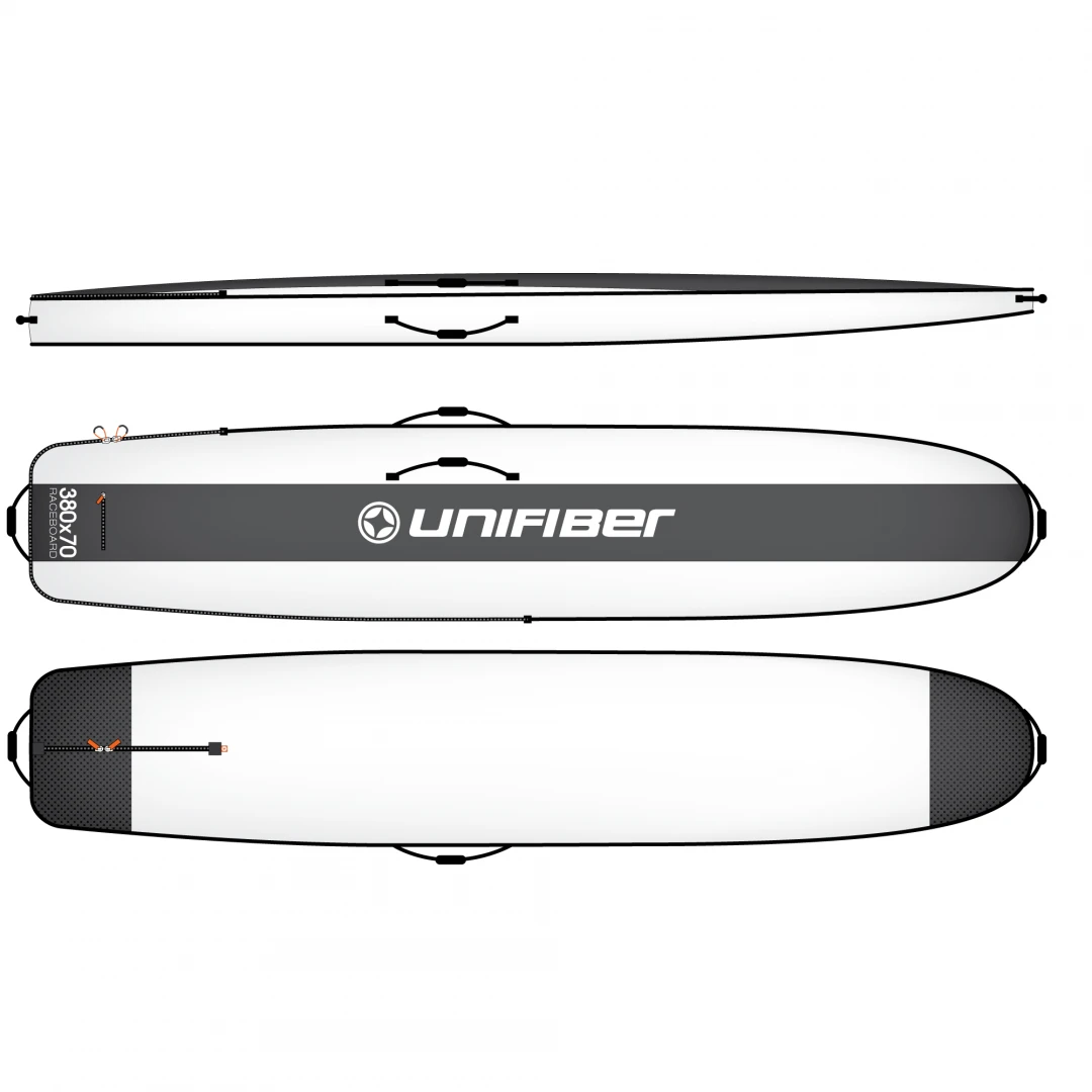 Unifiber Boardbag Pro Luxury Raceboard - 380x70 3 Unifiber Boardbag Pro Luxury Raceboard - 380x70