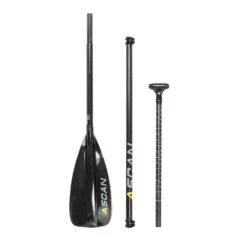 Ascan SUP Paddel Carbon 3-teilig - None