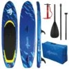 Ascan Windsup 10,6 Set Mit Windsurfoption - 10'6 -Surfausrüstungs Geschäft 95515 sup blau board pumpe tasche