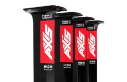 AXIS High Modulus Carbon Foil Mast & Base Plate 2023 - 750mm -Surfausrüstungs Geschäft ax22mastpwcrb 3