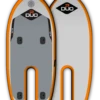 DUO Wing Foil Board PLATE BOARD INFLATABLE SECTION 2023 - 87 -Surfausrüstungs Geschäft duo plate board 107 inflatable section